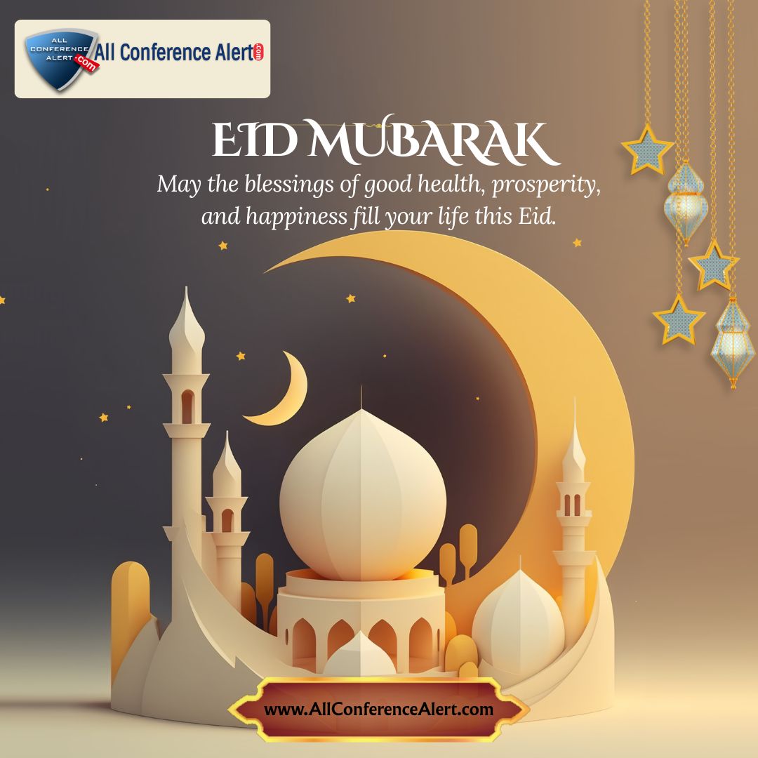 AllConefernce's tweet photo. Eid Mubarak 🌙✨
May this beautiful occasion fill your heart with peace, your home with joy, and your life with endless blessings. Grateful for love, togetherness, and the sweetness of new beginnings.

#allconferencealert #EidMubarak #Eid2026 #Blessings #Gratitude #FamilyTime ✨ https://t.co/LeuaPDfo9V