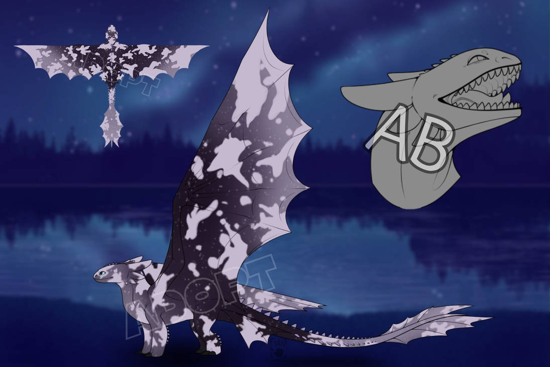 Nightfury Adopt 'Nightsky'

✧ ━━━━⊱⋆⊰━━━━ ✧

SB: $15/1500 DA points
MI: $1/100 DA points
AB1: $30/3000 DA points
AB2: $50/5000 DA points
(AB1 - headshot)
(AB2 - custom portrait + AB1)

-Auction will end 48 hours after last bid-
-Paypal or Kofi-