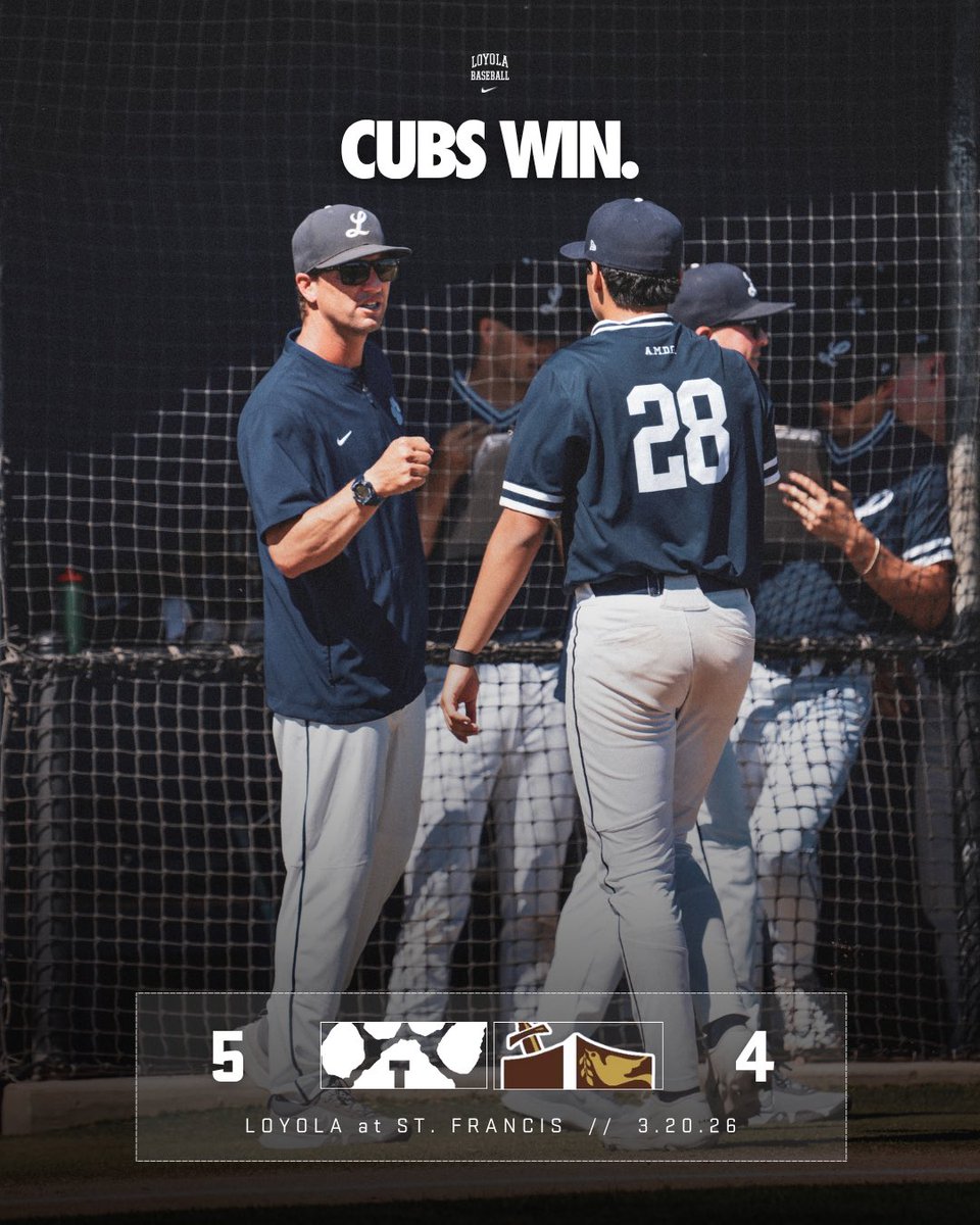 Loyola Baseball tweet media