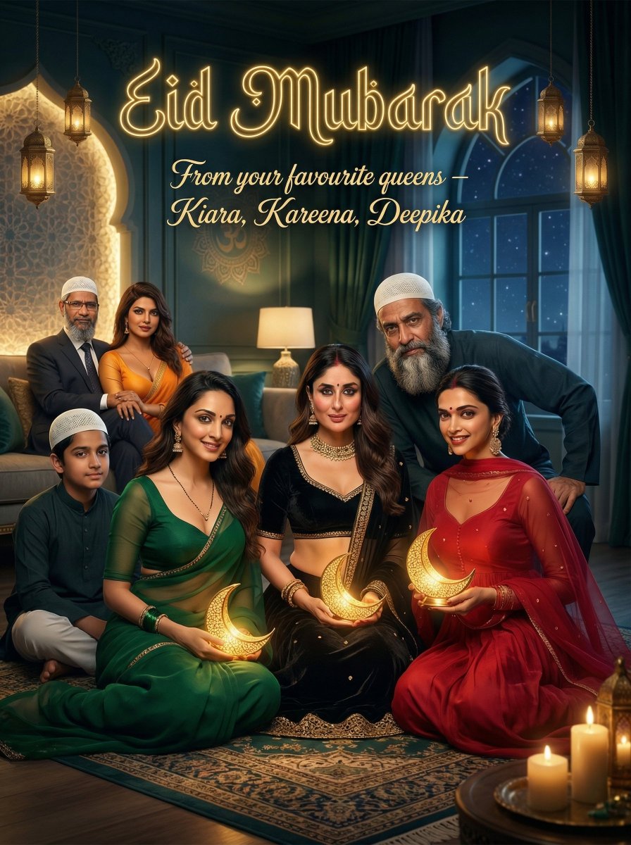 ShanviV16623's tweet photo. Eid Mubarak to All Mus@l M@rd! ☪️

Yours faithfully, 
S@nsk@ri Shanvi V🪷💚🧡

Hcucks upon seeing this post, repost🔁 is a must. We have to be secular. 

PicGen: Hcuck #4 https://t.co/kY2PGcLZwl