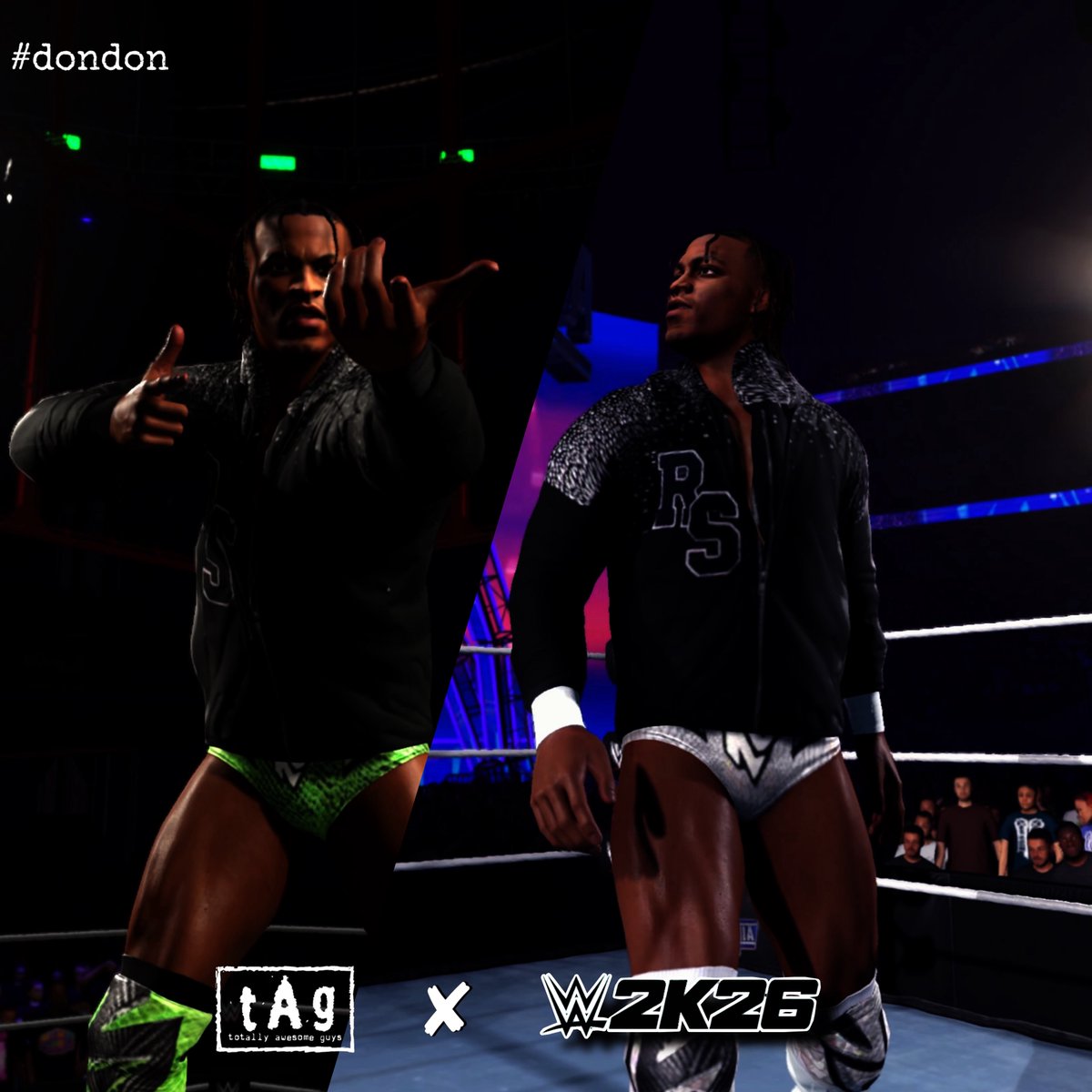 DonavanTerbay's tweet photo. B💥NG B💥NG , SOSA SOSA ‼️‼️‼️
Grab ( @rickysosa508 ) #TNAWrestling attires aswell now available on #WWE2K26
🏷️ - #RickySosa , #TNA , #DonDon
“ THE BOYS ARE BACK IN TOWN 🎶 ”
Enjoy 🖤. https://t.co/ZyTYab5mbv
