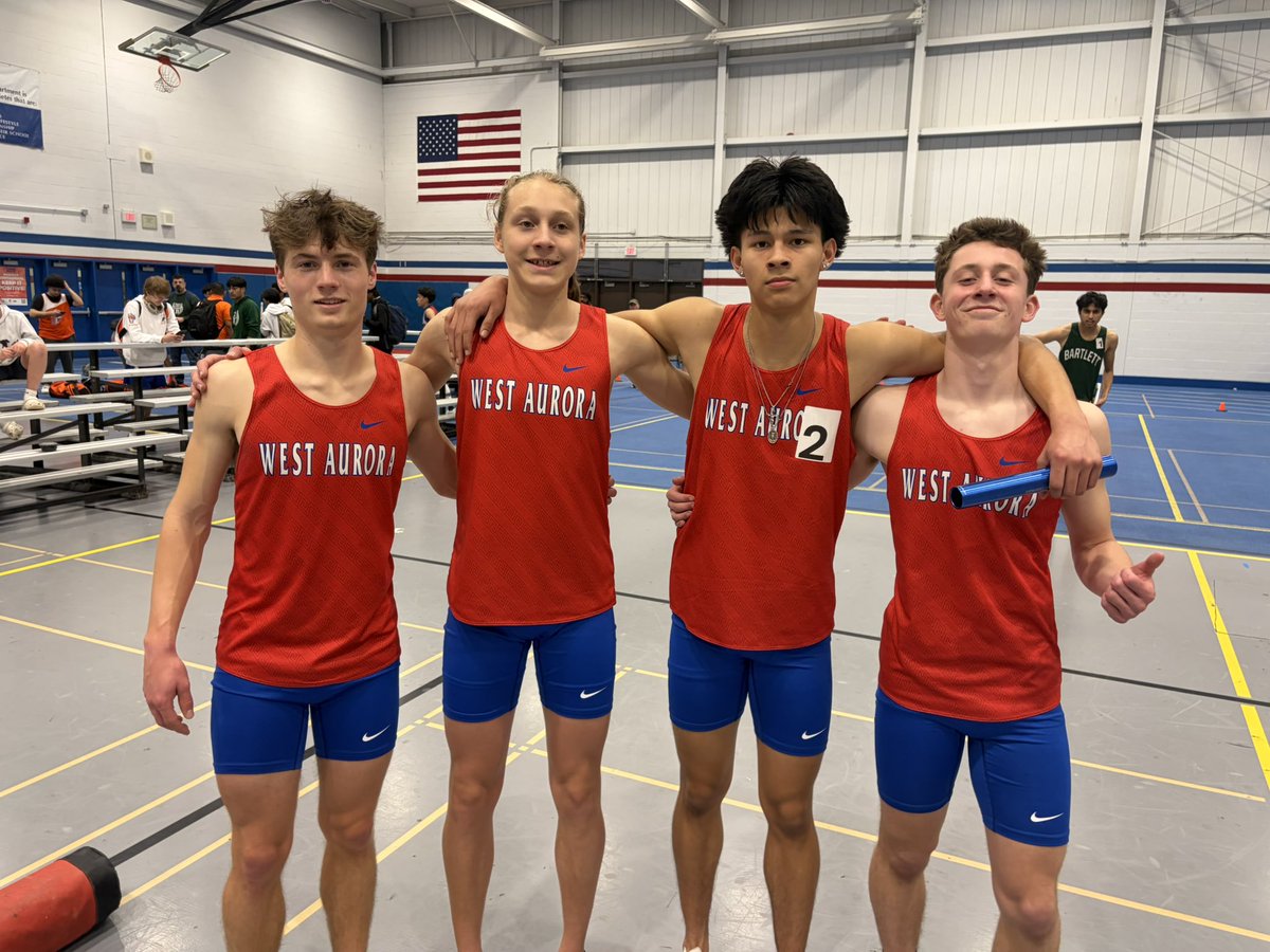 West Aurora Boys T&F tweet media