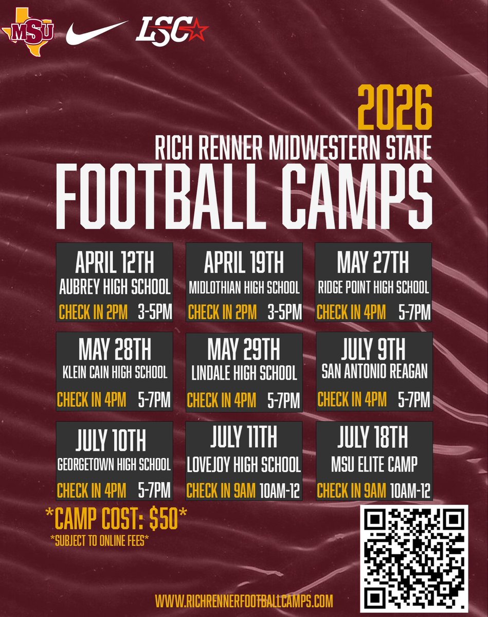 welchc_12's tweet photo. Thank you for the camp invite @d_hunter32 ! Can’t wait to show out!
@CoachEscobar45
#RollTribe #MSUTexas https://t.co/wyhh4C0kaj