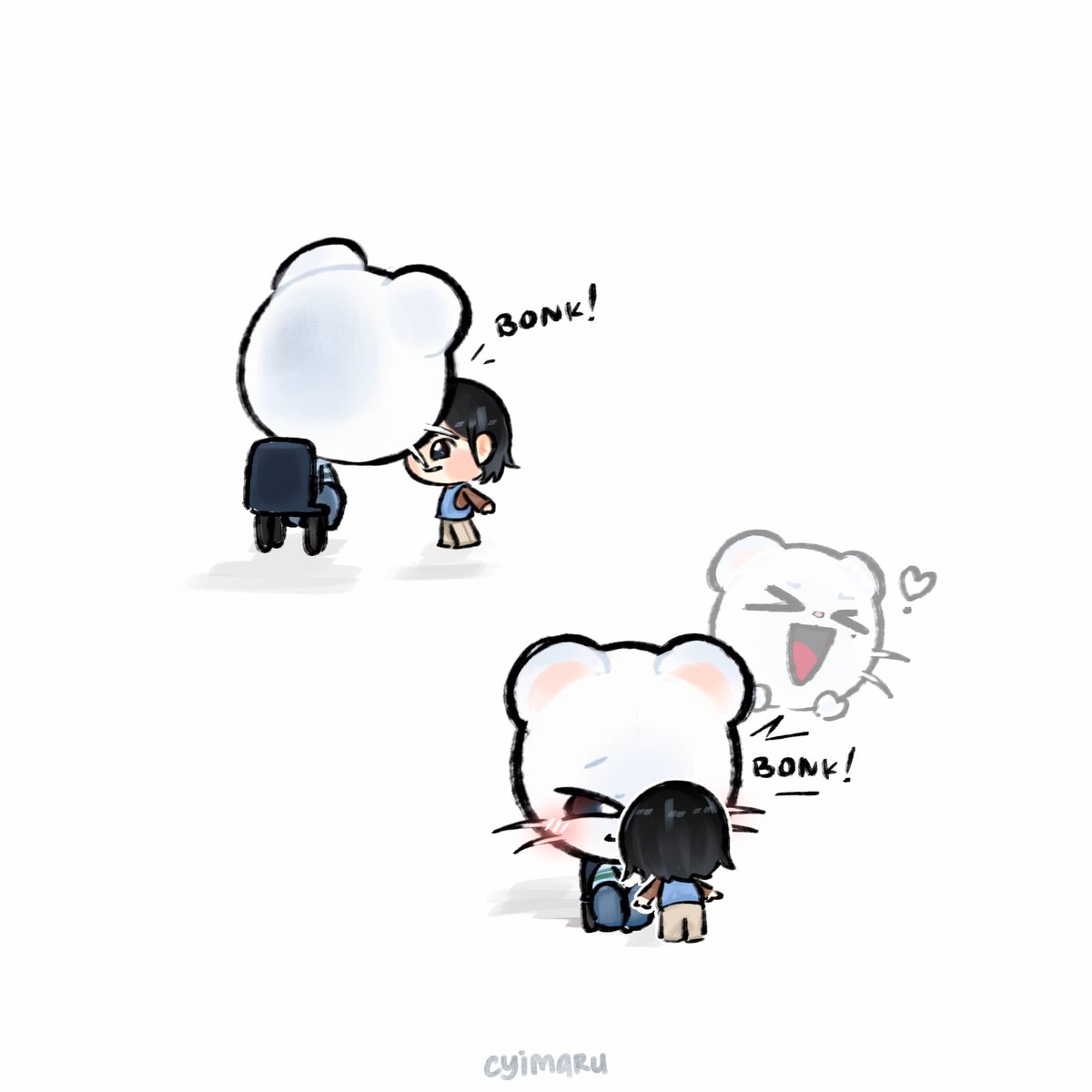 Headbump~❣️ 🥟
#skzfanart #skzoo #현진