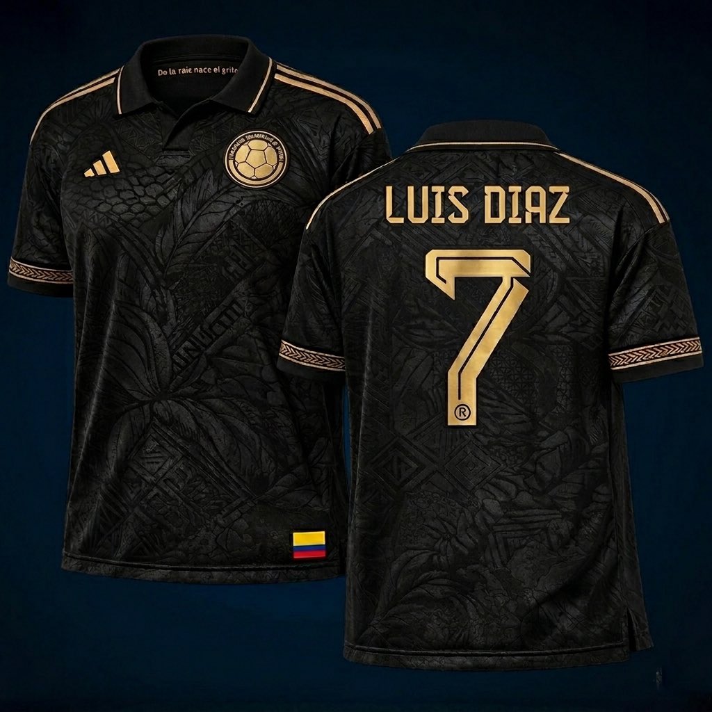 ArkanoNeron's tweet photo. ¿Qué tal una camiseta de la Selección Colombia inspirada en el dorado, la selva y la ancestralidad precolombina? https://t.co/5vp7anHJ5H