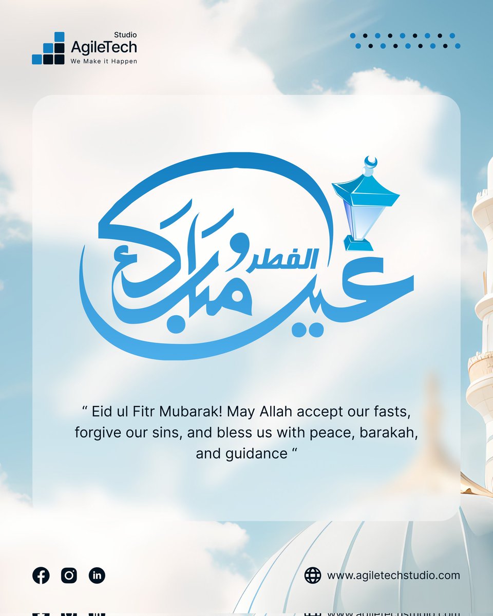 agiletechstudio's tweet photo. Eid Mubarak 🌸 

#agiletechstudio #2026 #Eid #eidmubarak #Alhamdulillah #Eid2026 #trend #trending https://t.co/xKvltlj2LO