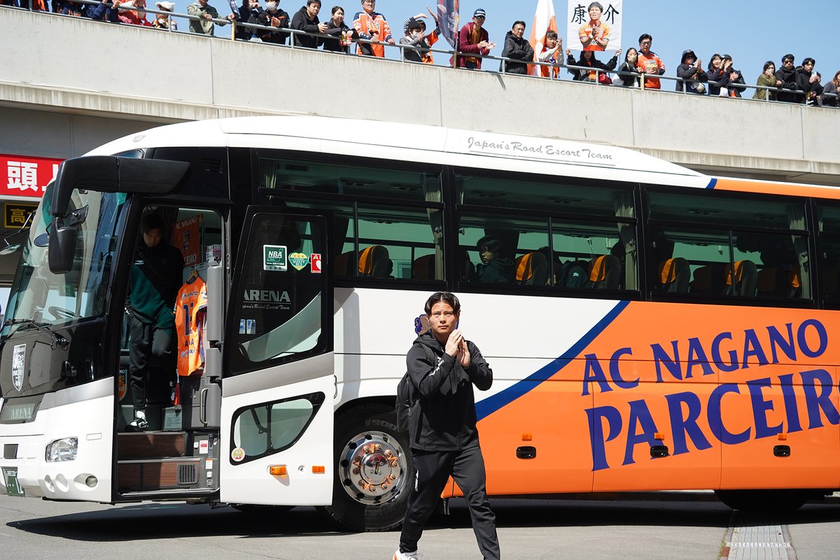 🟠MATCH DAY!!｜vs.いわき 14:00 Bus arrival🔥 #acnp #パルセイロ