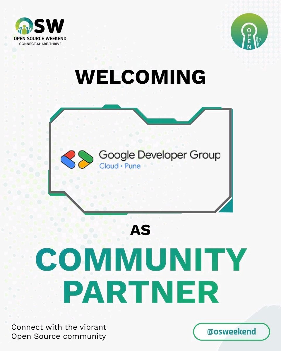 Open Source Weekend tweet media