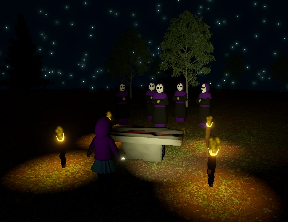 ThisNightGame's tweet photo. Ruth's new side quest is almost ready! 

This quest addition will be my final update to This Night - I'm looking forward to my next project - stay tuned <3 
@itchio @unitygames  #indiedev #gamedevelopment #solodev #indiegames #spoopy #horrorgames #horrorgaming #thisnightgame https://t.co/zUdSSCjYgk