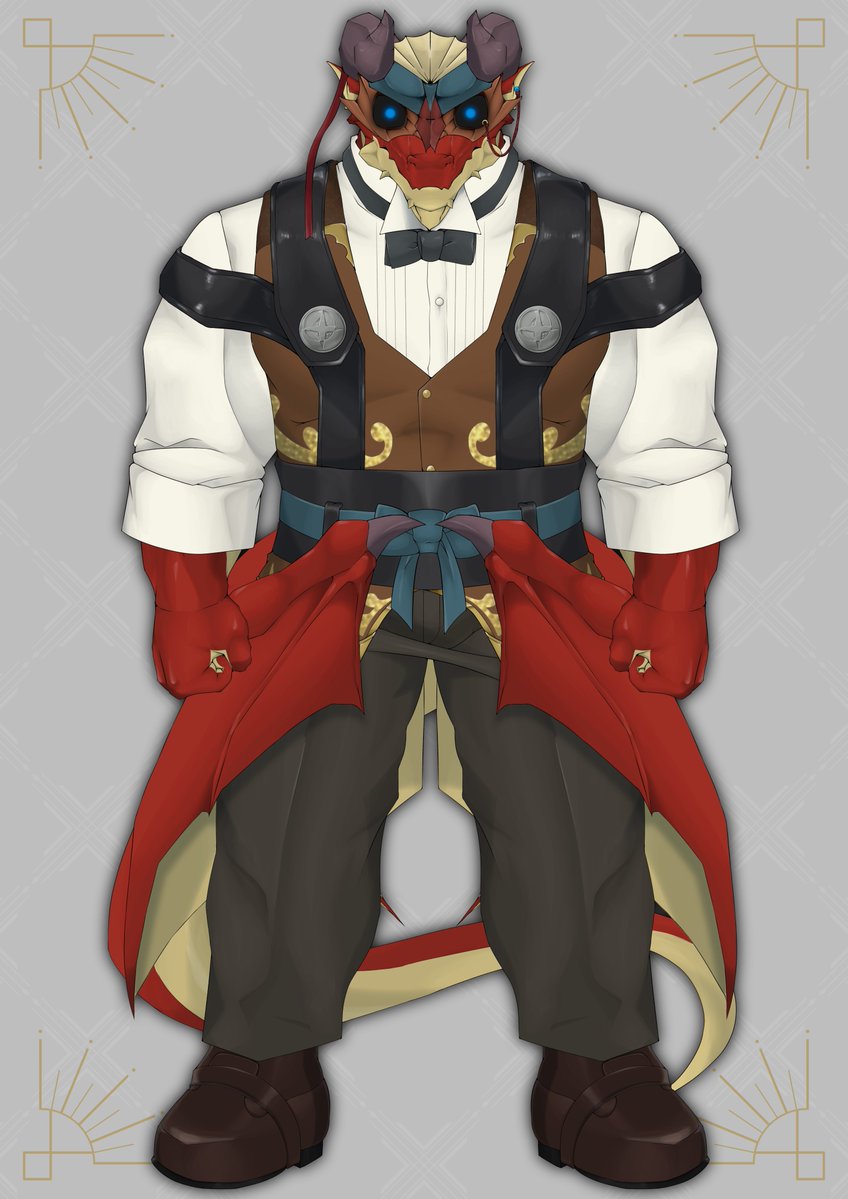 リュークフリード🐲🎭@寡黙系ケモノVtuber準備中 tweet media