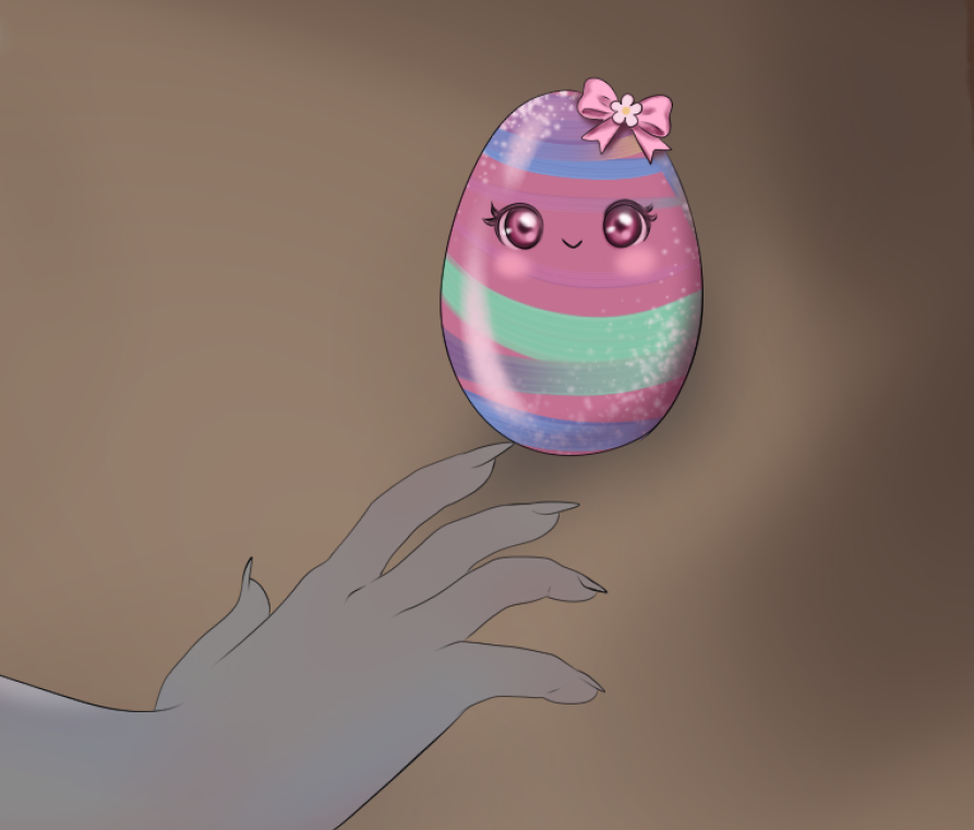 A new YCH coming up! (WIP, a little late) 😅
🌈💕🍒
This looks interesting... I'm not just seeing a bunny girl getting caught stealing an Easter egg, but is it just me, or does the egg look way too chill about it?