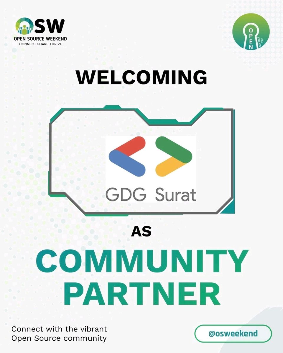 Open Source Weekend tweet media