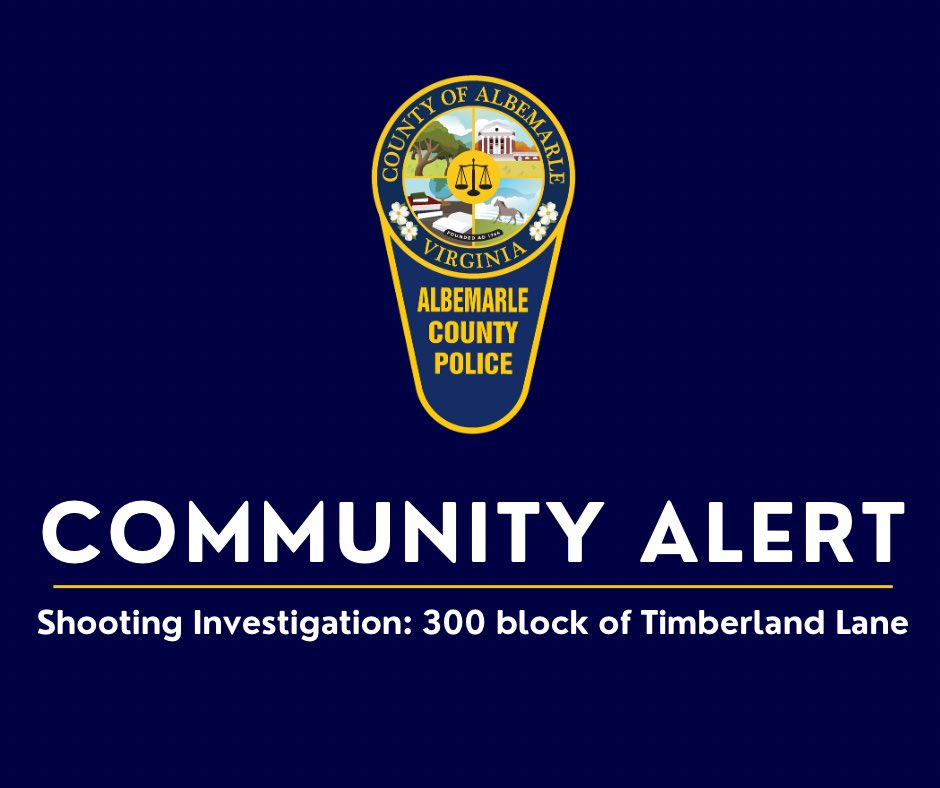 Albemarle County Police Department tweet media