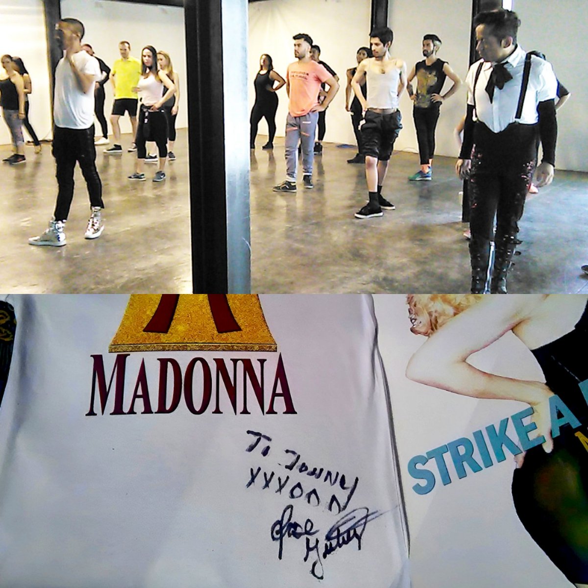 Aprovechando que hoy es el aniversario de #Vogue, quiero compartirles que en 2017 tuve el honor de conocer y recibir una clase de #voguing del buen José Xtravaganza aquí en #cdmx, ya que en aquel entonces se encontraba promocionando la película #StrikeAPose 🇲🇽❤️👑🫶🏻🤩 #madonna