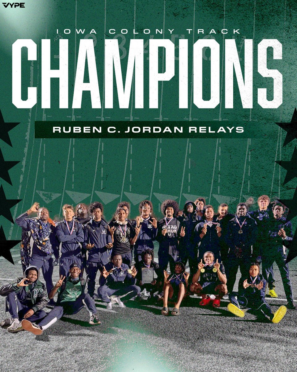 Iowa Colony Track & Field tweet media