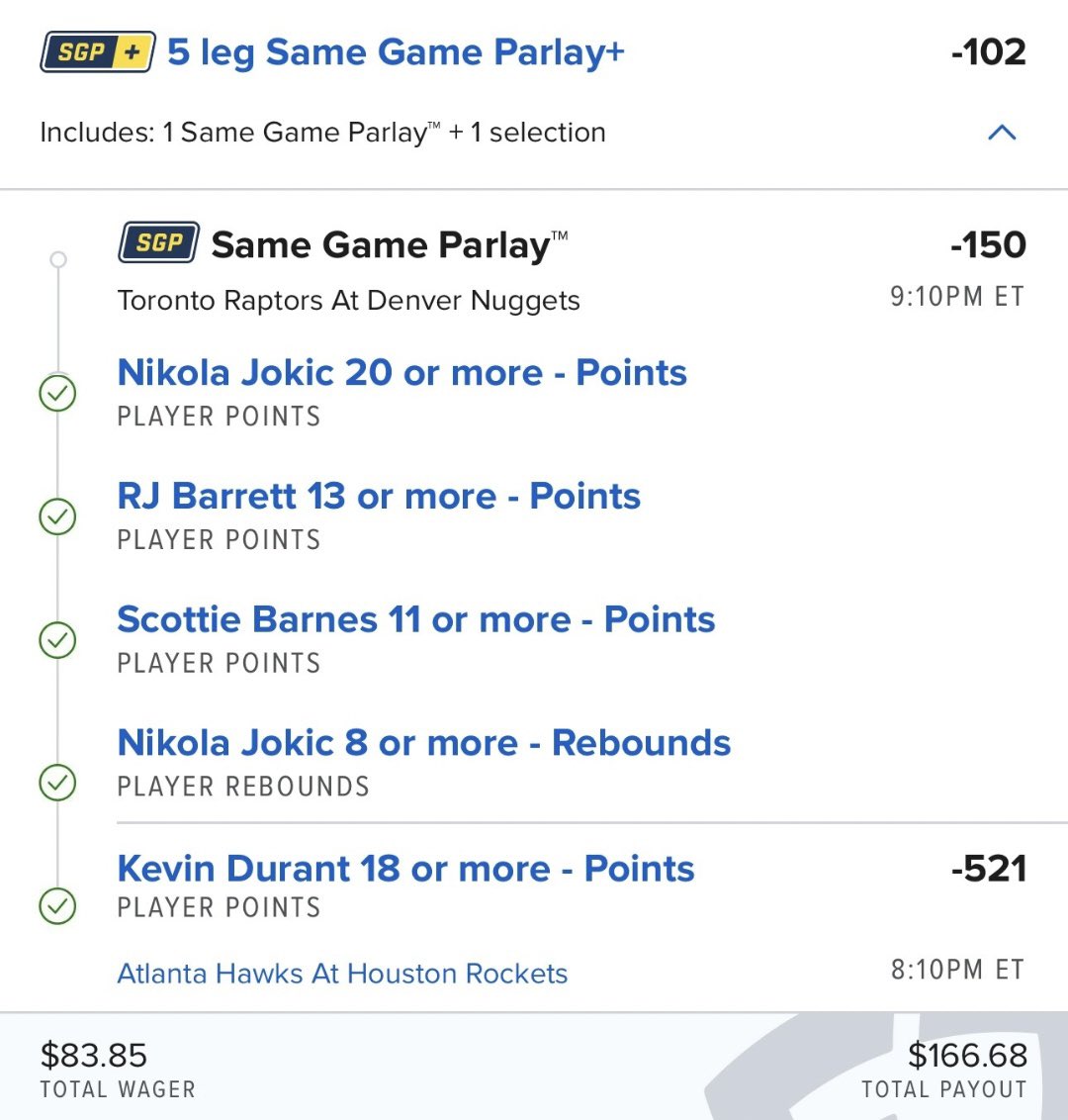 Calling Our Shot tweet media