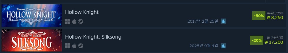 할로우 나이트 통합 배포전 '벌레라라로 갈테야' tweet media