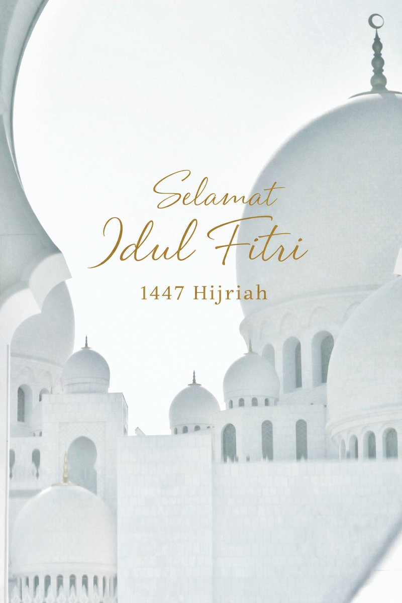 KoloniOffice's tweet photo. Selamat Idul Fitri 1447 H
Semoga hari ini membawa kedamaian, kebahagiaan dan awal yang lebih baik.

#idulfitri
#idulfitri1447h
#lebaran2026
#haribar
#kebahagiaan
#damai https://t.co/IZPj8S1YXU