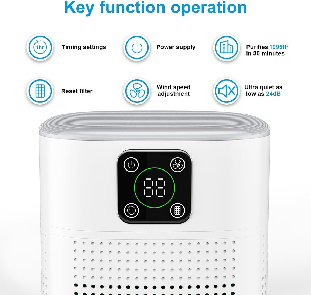 FlyGuyOffers's tweet photo. 🍃H13 HEPA air purifier 
down to $21.99 after coupon - QT22R9N2

Solid pickup for bedroom, office, or small apartment if you want cleaner air without spending a ton. 

https://t.co/UQ2DuraUkJ https://t.co/adJf0oRQk7