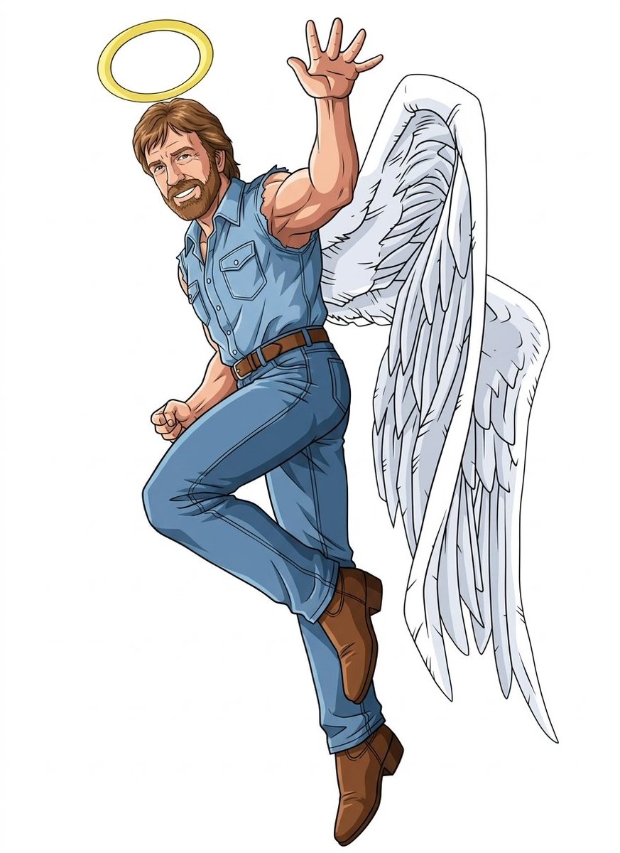 I'm not die. I'll be back 
#chucknorris