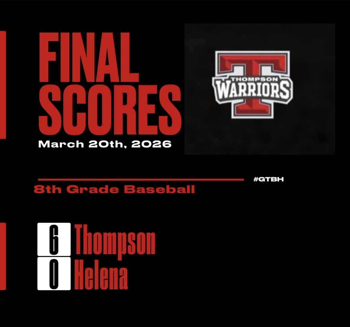 Thompson Warrior Baseball tweet media