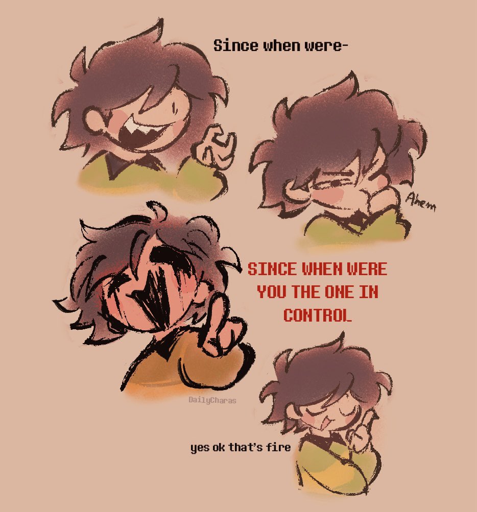 Chara doodles ✦ tweet media