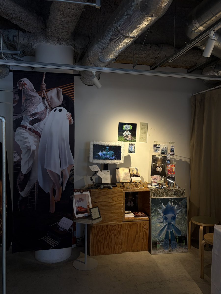 ゲームやグッズを展示しています！
在廊しているので是非お声がけください

📍下北沢 tefu lounge
🗓️ 3/21(Sat.)22(Sun.)
⏳ 10:00-20:00