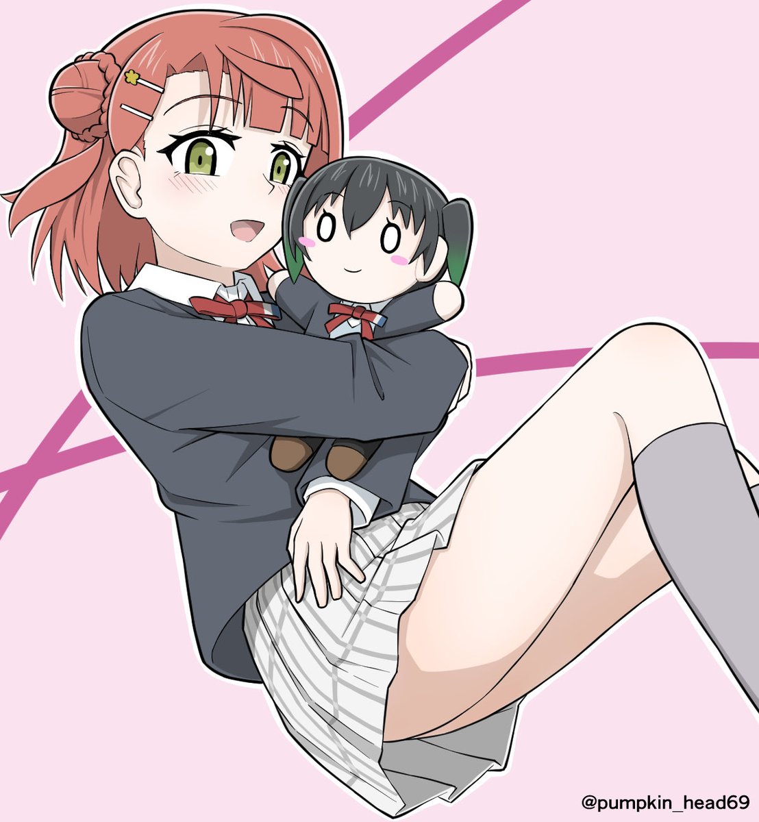 かぼちゃ頭 tweet media