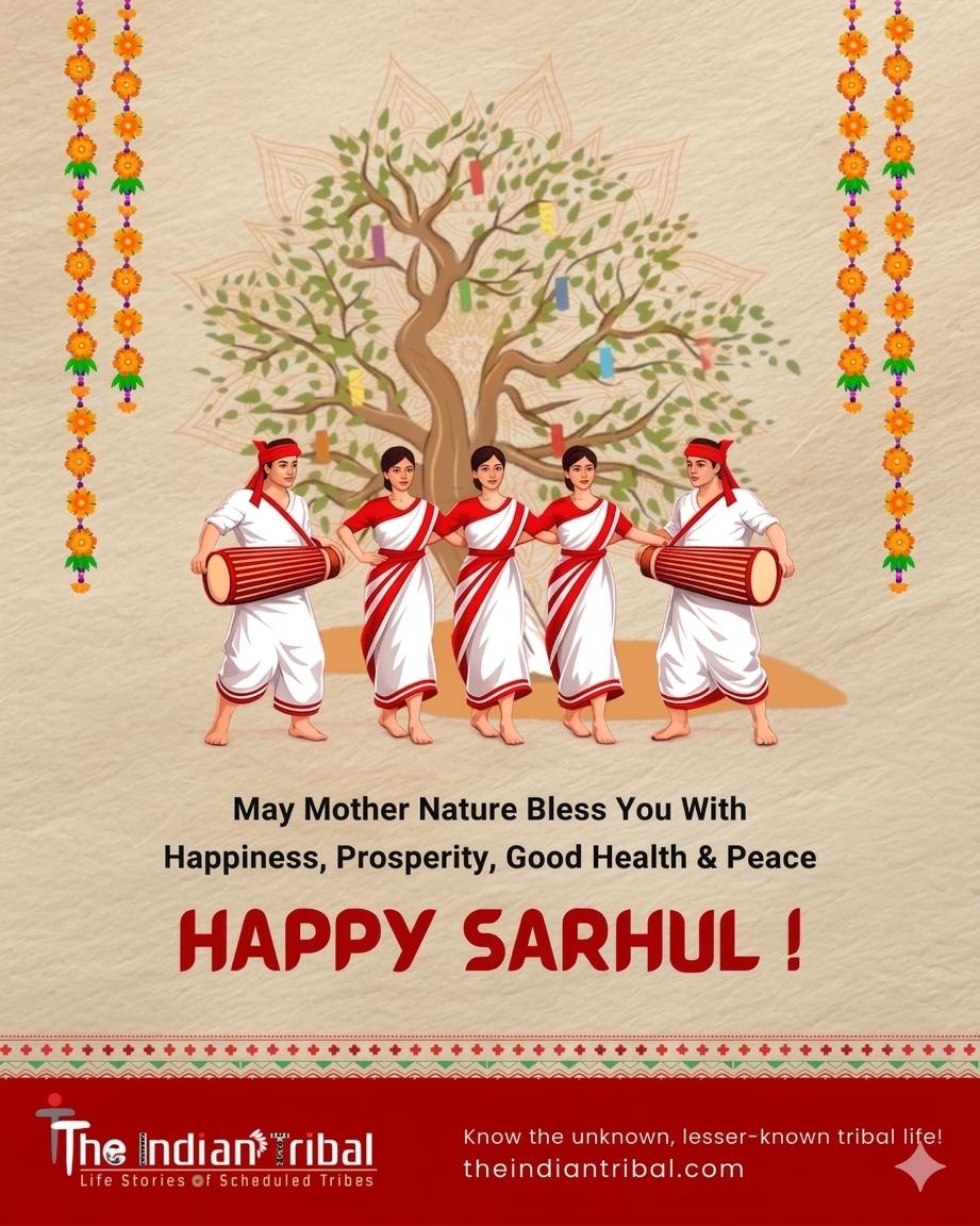 Heartiest wishes!
#Sarhul #NatureWorship #Tribal #Adivasi #Festival #India