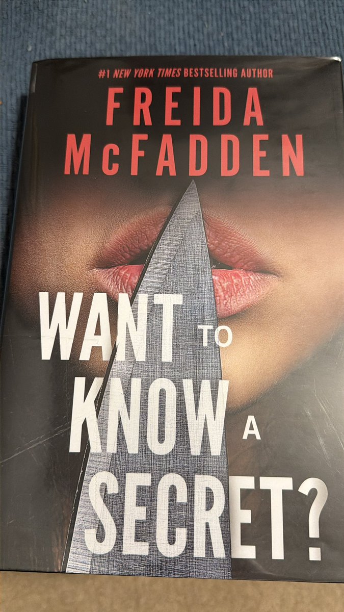 terrylmc's tweet photo. Really enjoy @Freida_McFadden books.  Always an easy read. Good story and entertaining.  This one was no different https://t.co/4QxjPjtPGQ