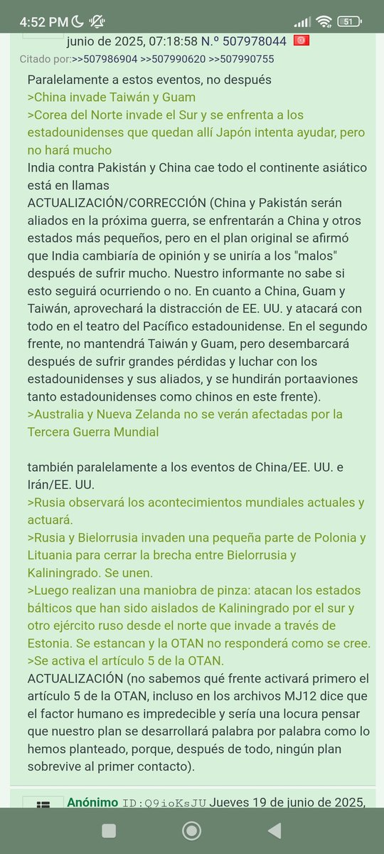 GothSpicesix's tweet photo. Viajero del tiempo revela detalles de lo que ocurre en el mundo con la guerra desde el 2025 https://t.co/j37cJdRVi9