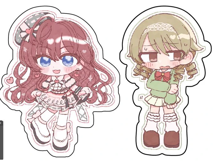 夜勤後急いでイラストかいて入稿した シールで無配です 今日も夜勤なんで寝ます 今日も夜勤