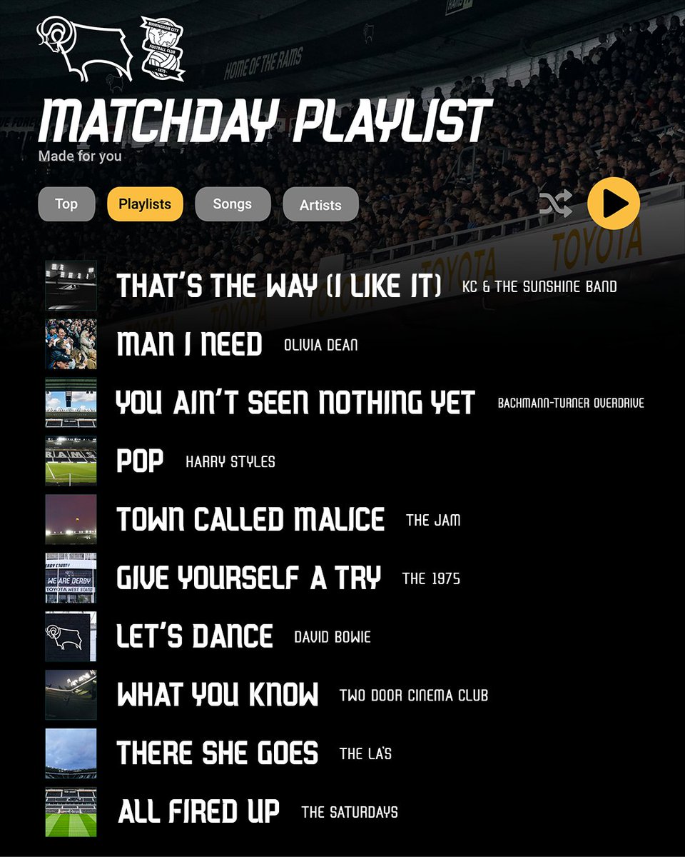 Derby County tweet media