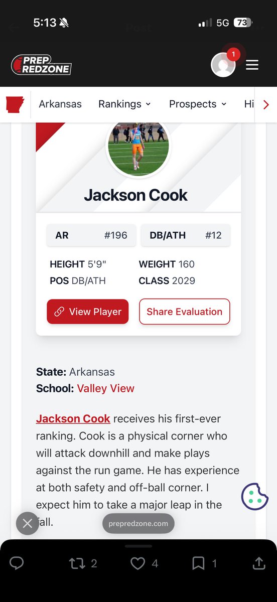 Jackson Cook tweet media