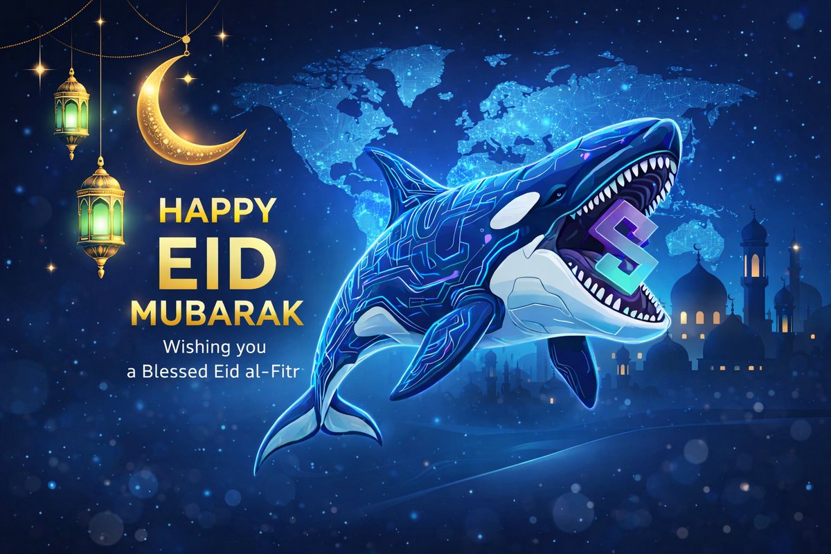 DollarOrca's tweet photo. Happy Eid Mubarak 🌙
“May peace, joy, and blessings be with you and your loved ones around the world.”
#EidMubarak #DOCA #DollarOrca https://t.co/YCTEubifxx