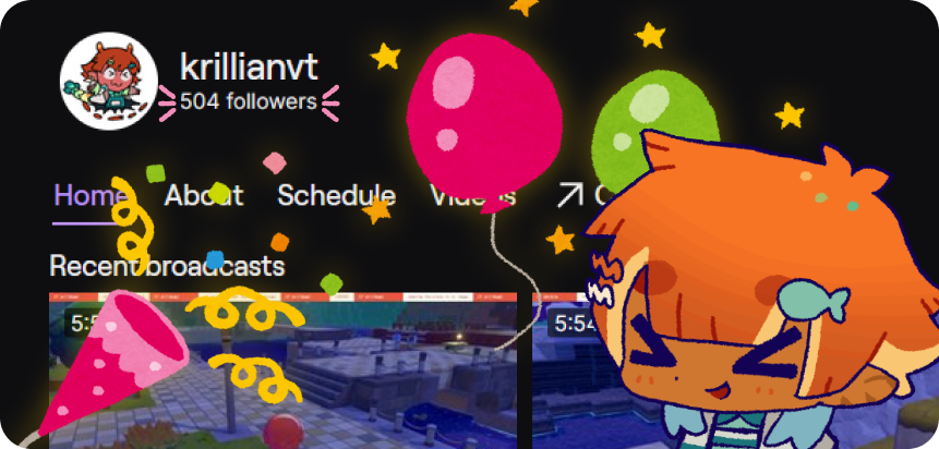 krillian 🦐🏪 shrimp vtuber tweet media