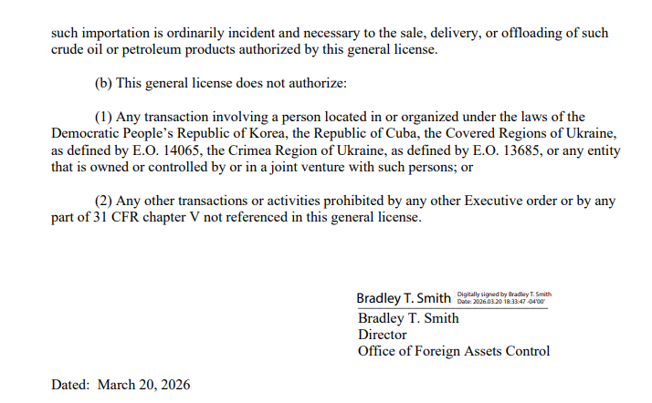 RSprouseNews's tweet photo. #Breaking Treasury lifts sanctions on Iranian oil -- countries can buy Iranian oil through April 19 without penalty. https://t.co/wfrgVG7Md5