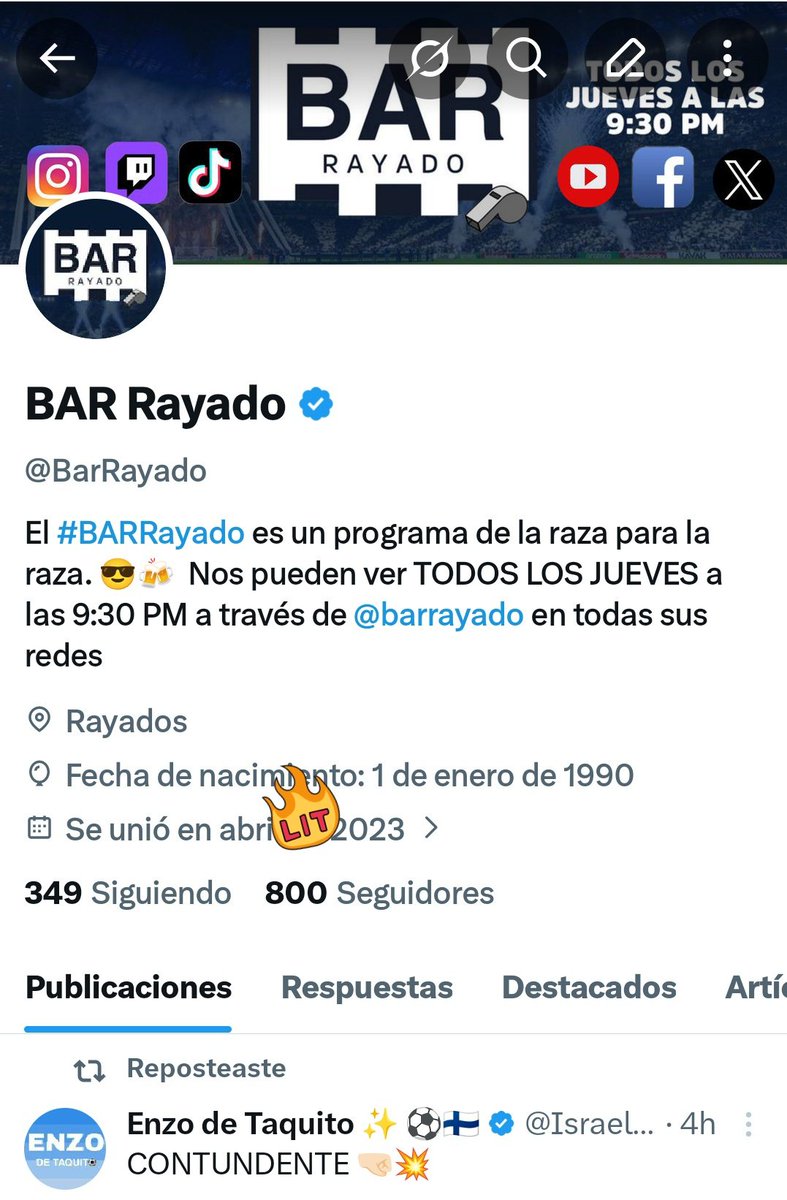 BAR Rayado tweet media