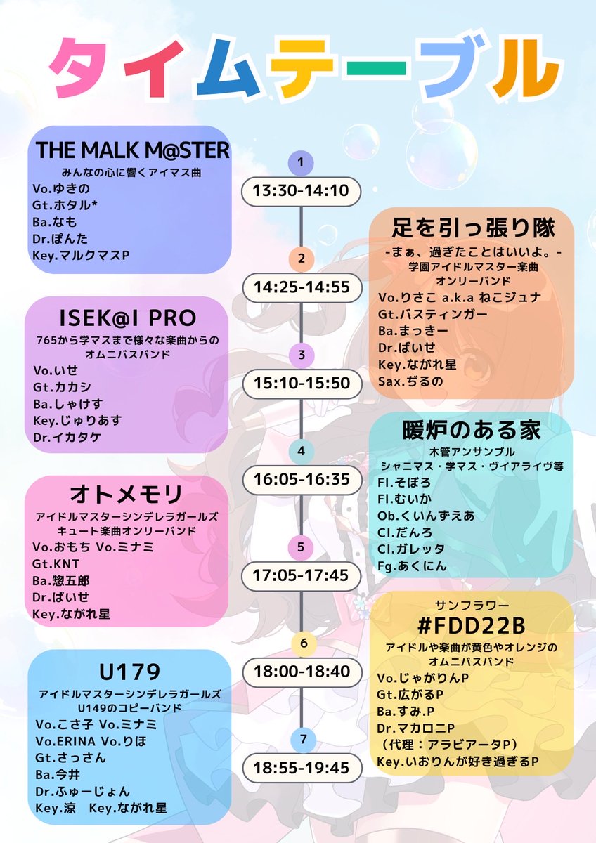 コピマス -THE iDOLM@STER COPY BAND LIVE STAGE!!- tweet media