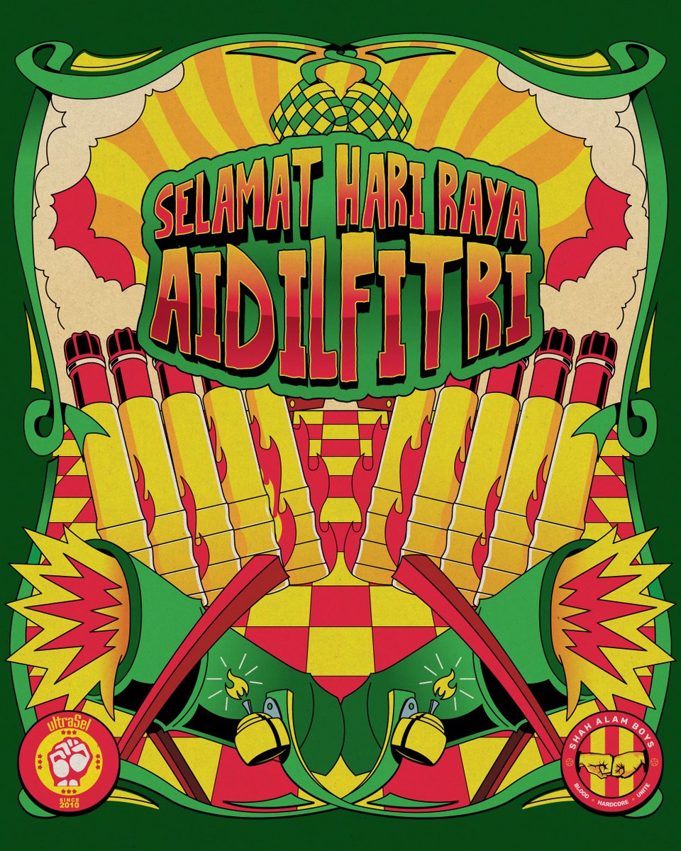 Salam Aidilfitri semua! Maaf Zahir Dan Batin.

Hari Raya ni ingat insan yang tersayang. Jaga kesihatan dan keselamatan diri. Moga kita semua dirahmati dan dilindungi! Eh, jangan lupa ada away Sarawak bulan depan. 🫣