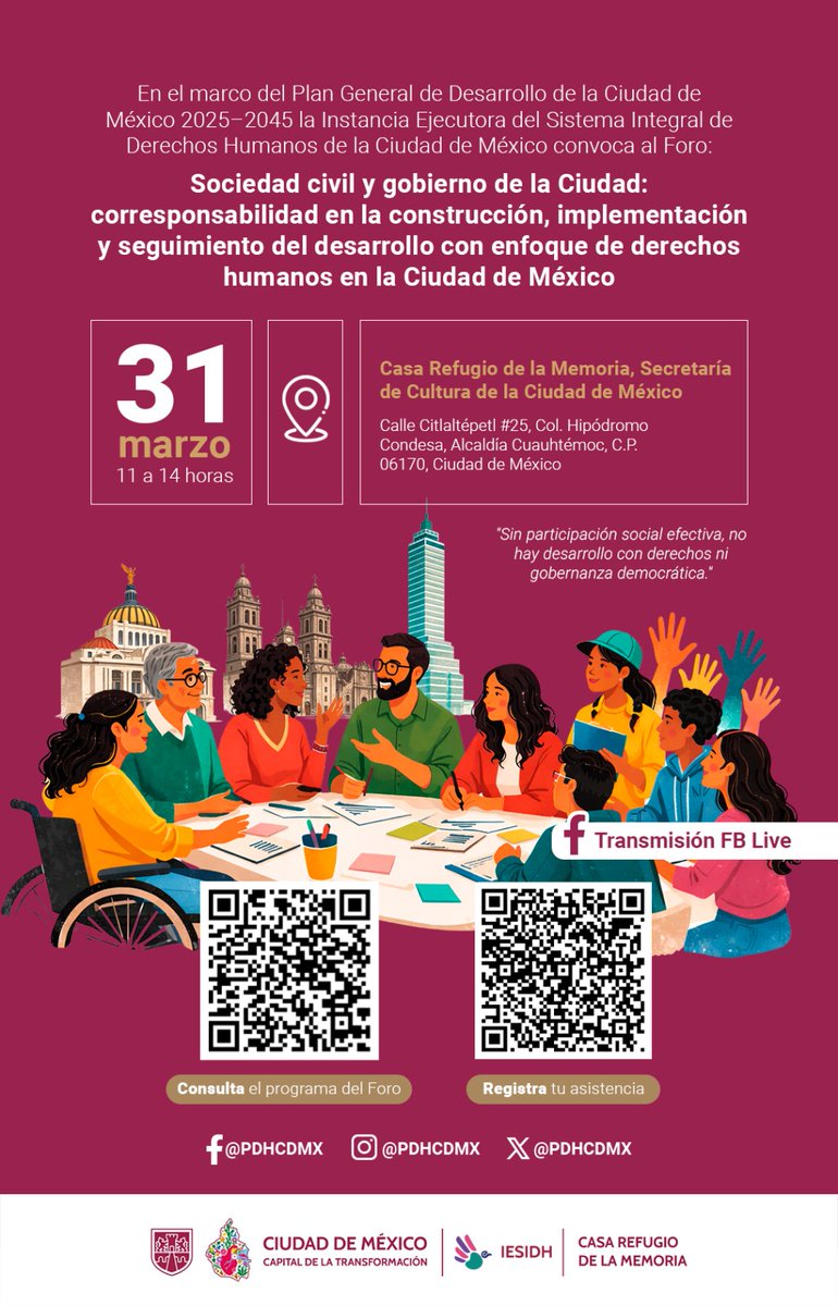 Sistema Integral de Derechos Humanos tweet media