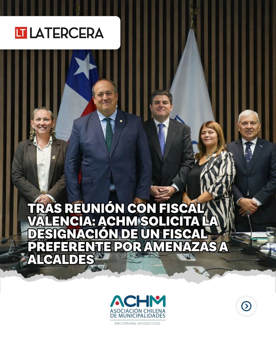 ACHM Asociación Chilena de Municipalidades tweet media