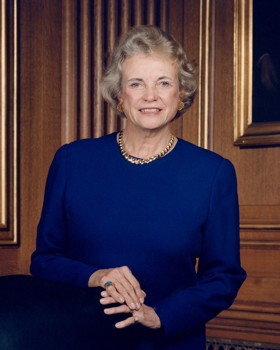 URDailyHistory's tweet image. 26 Mar 1930: Sandra Day O'Connor, the first woman U.S. Supreme Court Justice, is born in El Paso, Texas. She was appointed by #President Ronald Reagan (R), who made the announcement on July 7, 1981. #SupremeCourt #History #firstwoman #HappyBirthday #ad amzn.to/3bpxEZ7