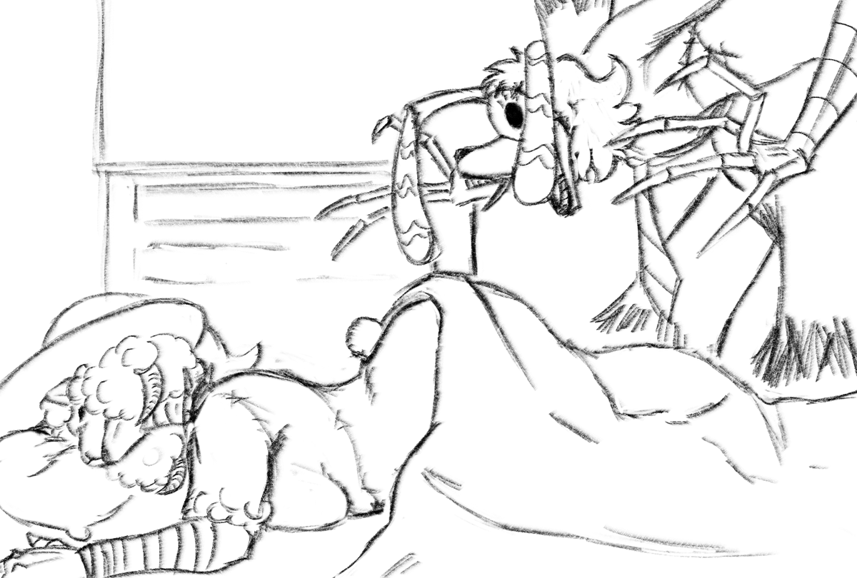 Saw a really dumb image on here earlier, I had to redraw it. Might finish later
#TheWaltenFiles