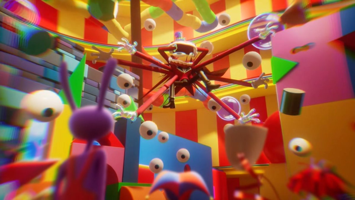 VolticGlitch_'s tweet photo. Thank you Glitch, this episode is fantastic.

I not only finally got my Caine freak out but a MUSICAL NUMBER!?!

(I'm so happy)

#tadc #amazingdigitialcircus https://t.co/7VWHKXwE35