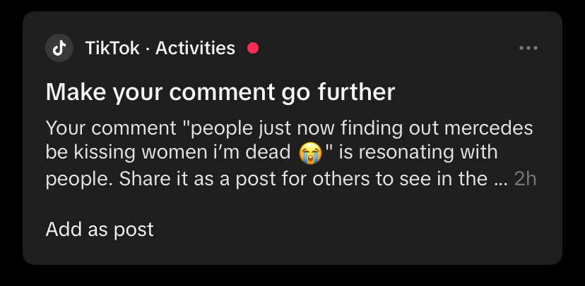 loser_ent_'s tweet photo. thanks tiktok for letting me know, i’ll think about it ❤️ https://t.co/IgPdA69APv