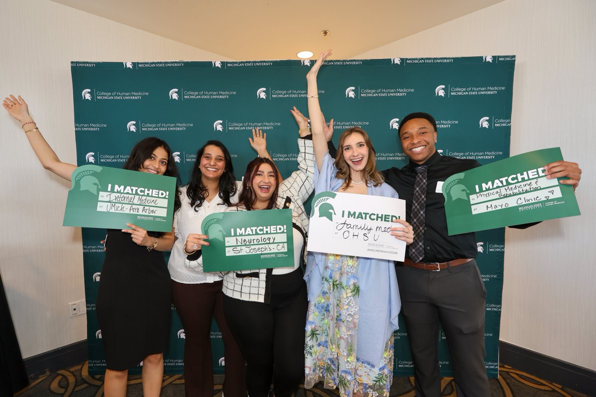 MSU College of Human Medicine tweet media