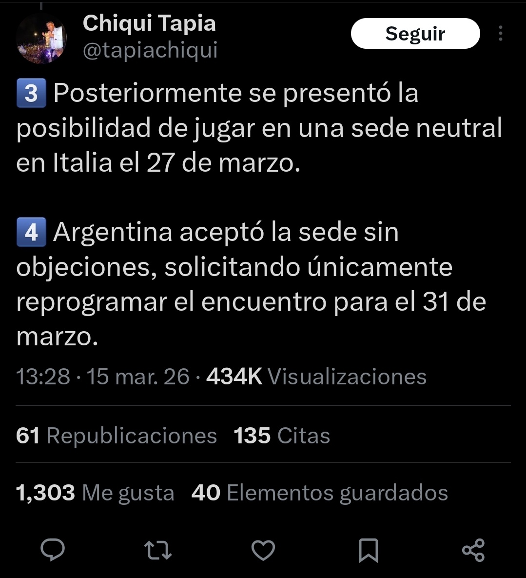 Porque se habrá rechazado el 27 en Italia entonces? 🤔