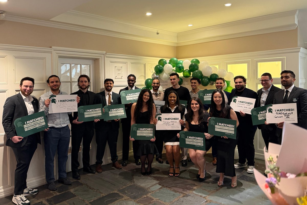 MSU College of Human Medicine tweet media