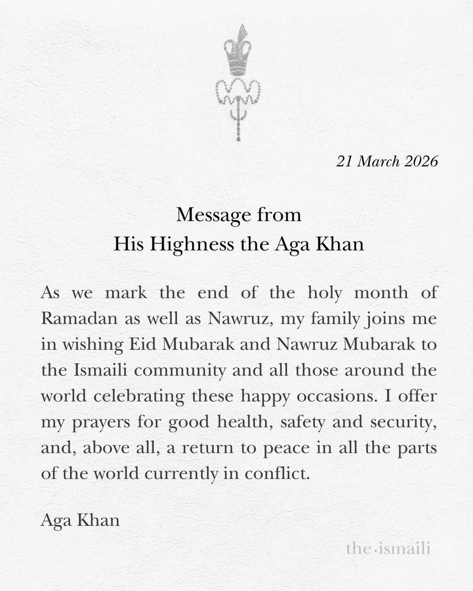 The Ismaili tweet media